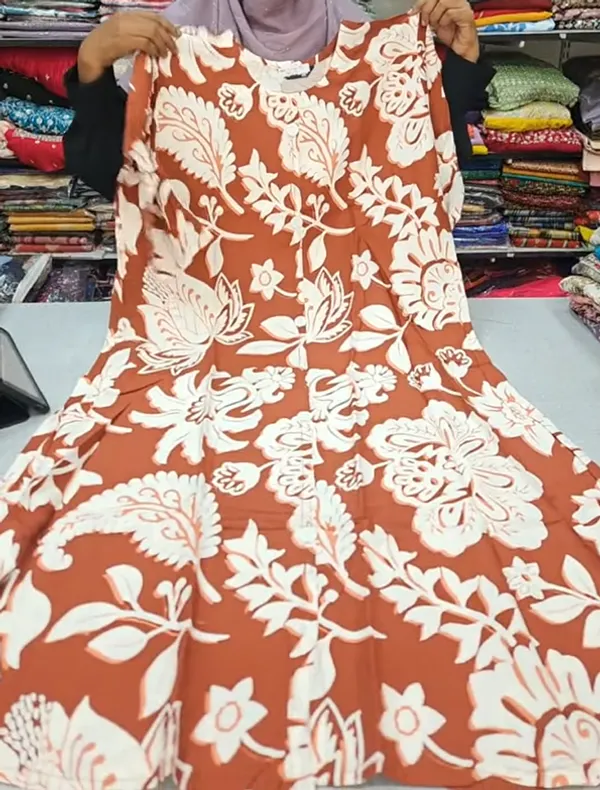 Premium Rayon Maxi Gown | 46-48 Length | MG144